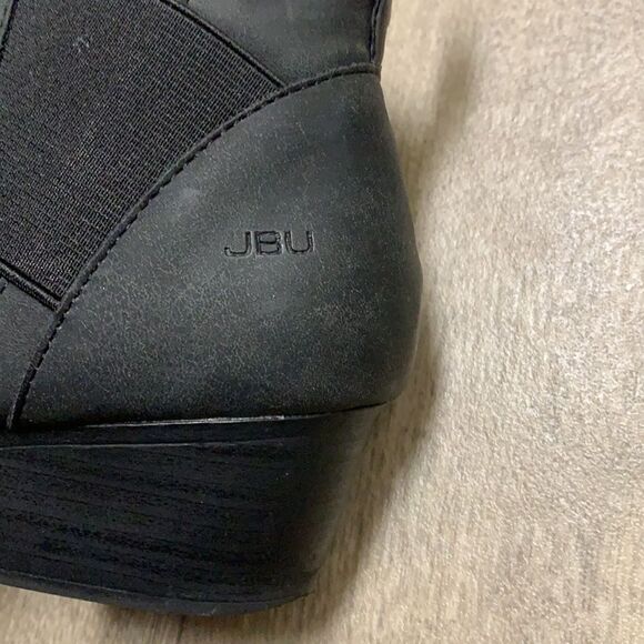 Womens JBU By Jambu Weather Ready Vegan Ankle Bootie Heeled Boots - Picture 2 of 10